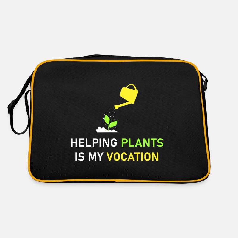 Helping plants is my vocation Retro Bag