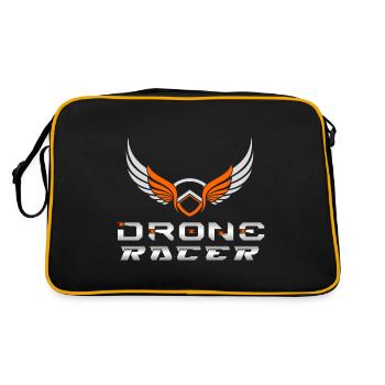 Drone Drones Drone Flight Drone Pilot - Sac Retro - noir/or - Dos