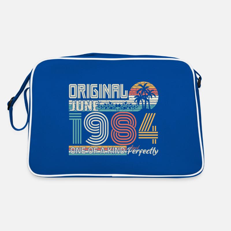 Juni 1984 Juni-Jubiläum Juni 1984 Retro Tasche