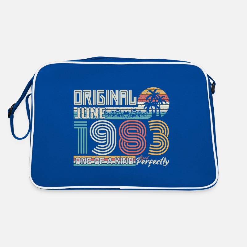 Juni 1983 Juni-Jubiläum Juni 1983 Retro Tasche
