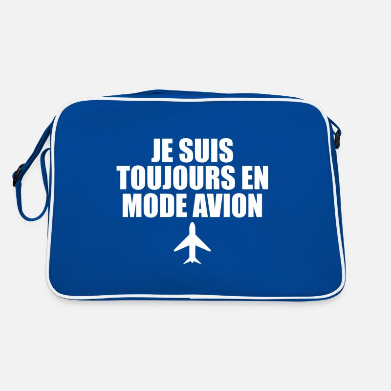 Je Suis Toujours En Mode Avion Sac Retro