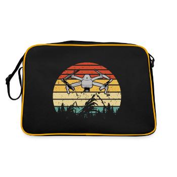 Drohnen Pilot Drohne Whoop Copter FPV Pilot Drone - Sac Retro - noir/or - Dos