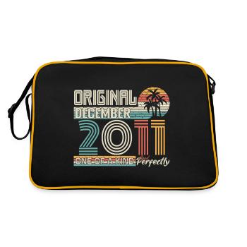 December 2011 Birthday December 2011 Gift - Retro Bag - black/gold - Back
