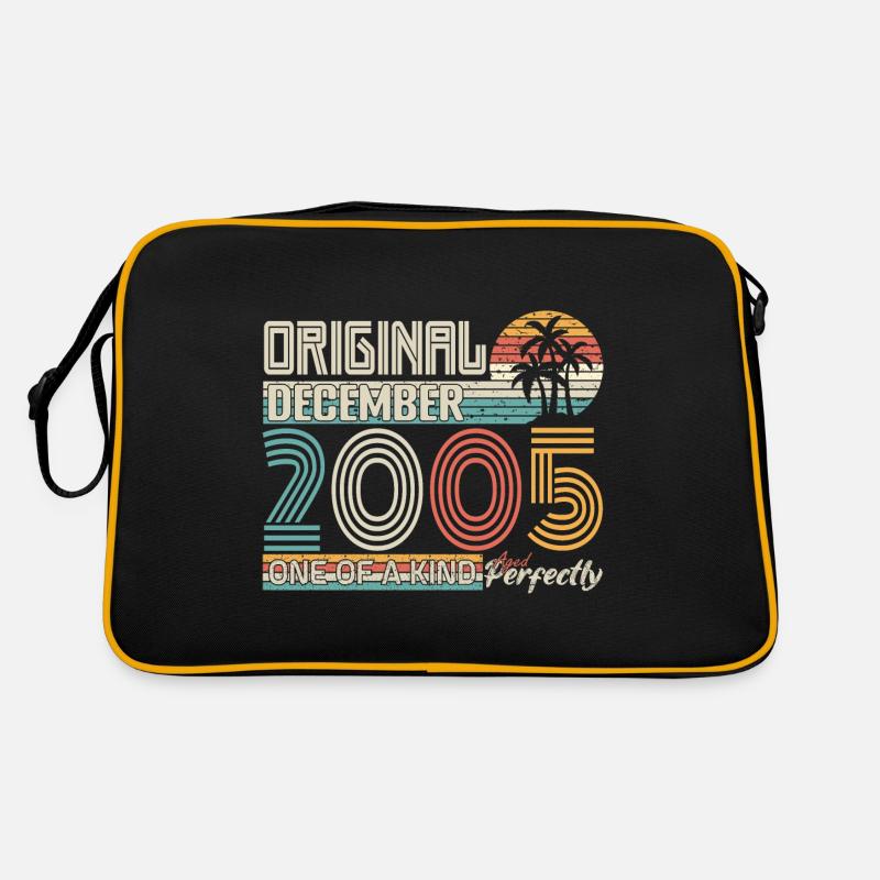 Décembre 2005 anniversaire December 2005 cadeau Sac Retro