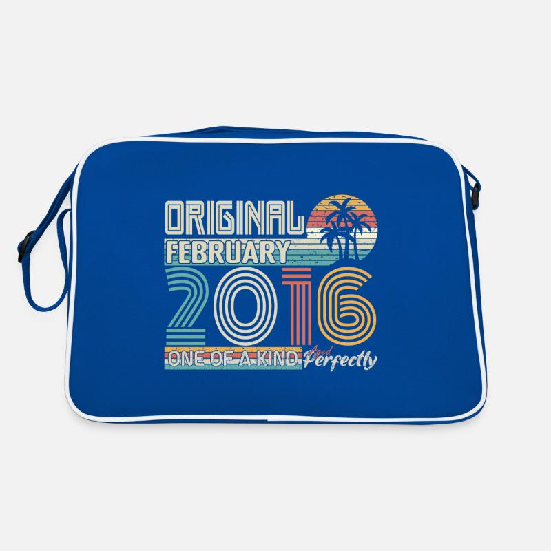 Février 2016 anniversaire Février 2016 cadeau Sac Retro