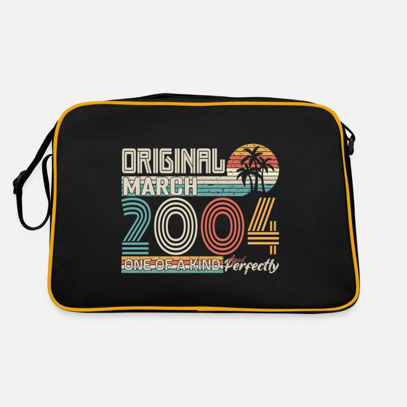 Mars 2004 anniversaire Mars 2004 cadeau Sac Retro