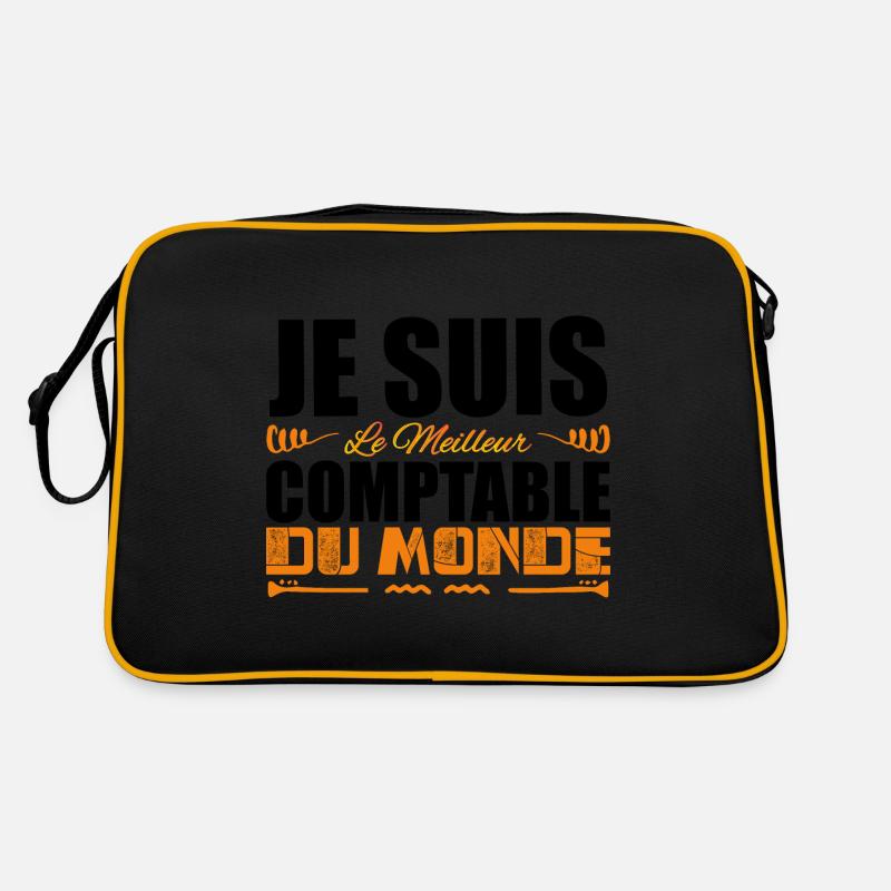 Je Suis Le Meilleur Comptable Du Monde Idée Cadeau Sac Retro
