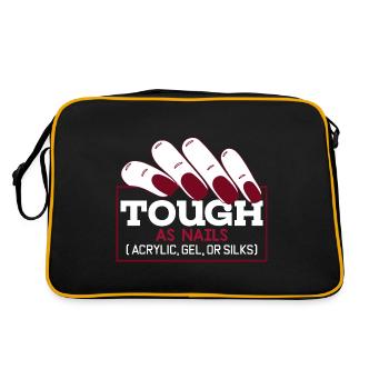 Nail Tech Nail Tech Tough As Nails - Retro Bag - black/gold - Back