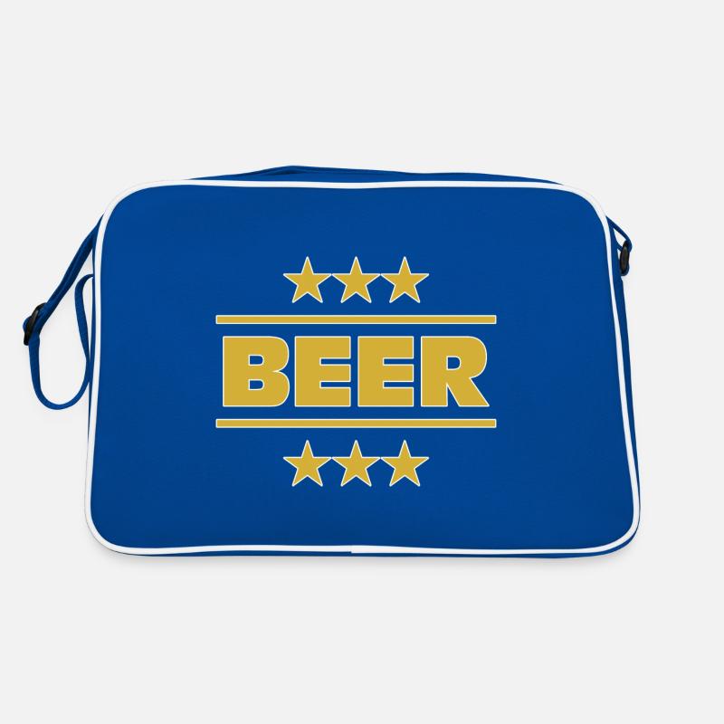 Beer, Beer, Alcoholic Beverage Retro Bag