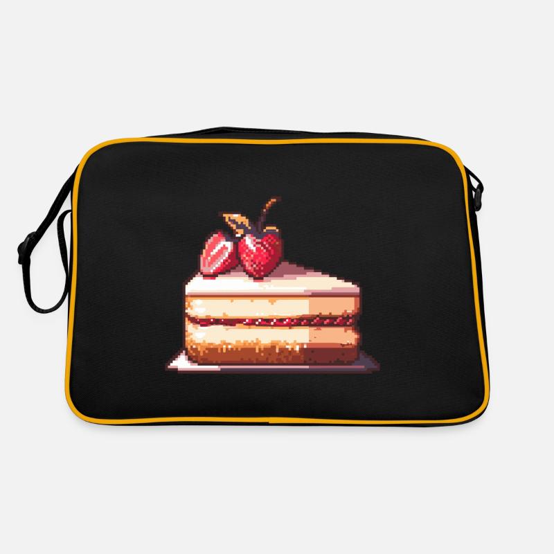 Gâteau au fromage Pixel Icon Cake Sac Retro