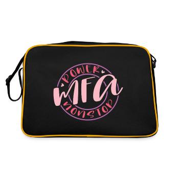 MFA Power Medical Assistant - Retro Bag - black/gold - Back