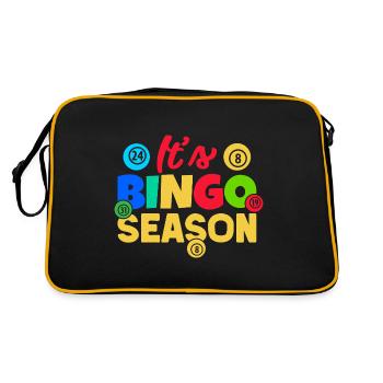 Bingo Game Season Bingo - Retro Bag - black/gold - Back