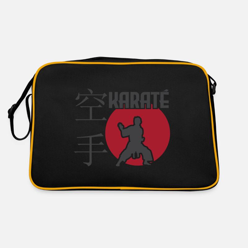 KARATEKA .karate. Karate gift idea. Karateka Retro Bag
