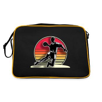 Handballeur Handballeur - Sac Retro - noir/or - Dos