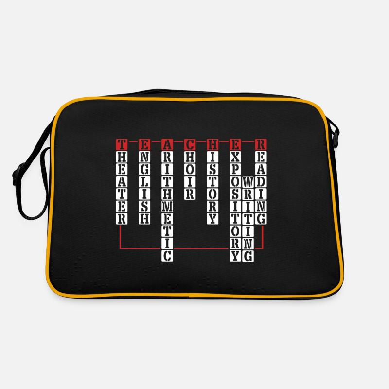 Elementary School Teacher Retro Bag