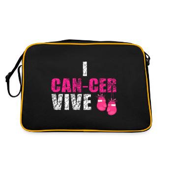 Breast Cancer Breast Cancer Loop - Retro Bag - black/gold - Back