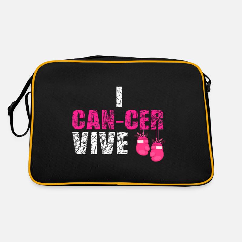 Cancer du sein Boucle de cancer du sein Sac Retro