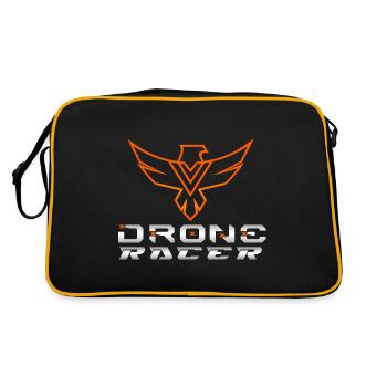 Drone Drones Drone Flight Drone Pilot - Sac Retro - noir/or - Dos