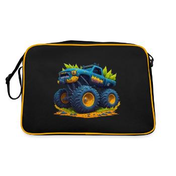 Monster truck - Sac Retro - noir/or - Dos