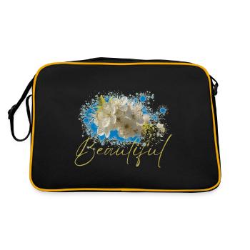 Fleurs Beautiful Uranie - Sac Retro - noir/or - Dos