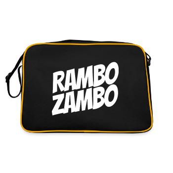Rambo Zambo - Cadeau de fête - Sac Retro - noir/or - Dos
