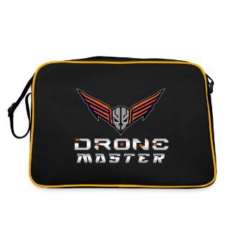 Drone Drones Drone Flight Drone Pilot - Sac Retro - noir/or - Dos
