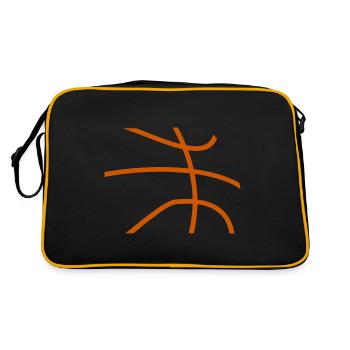 Basketball Basketball Player - Retro Bag - black/gold - Back