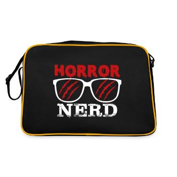 Conception de nerd d’horreur pour un fan de films d’horreur - Sac Retro - noir/or - Dos