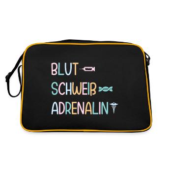 MFA Adrenaline Medical Assistant - Retro Bag - black/gold - Back