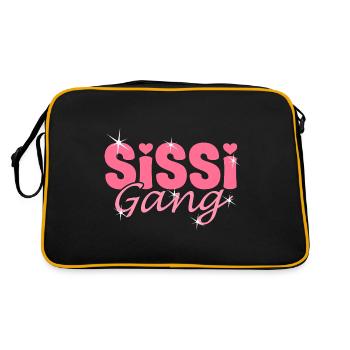 Sisters Partner Look - Sissi Gang - Sisters - Retro Bag - black/gold - Back