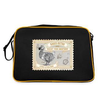 Living la vida Dodo - Sac Retro - noir/or - Dos