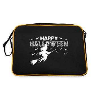 Happy Halloween - jour de Halloween - Sac Retro - noir/or - Dos