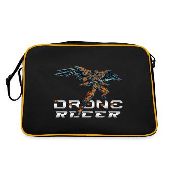 Drone Drones Drone Flight Drone Pilot - Sac Retro - noir/or - Dos