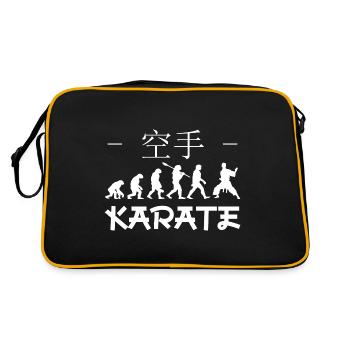 karaté. arts martiaux. Idée Cadeau karaté Karatéka - Sac Retro - noir/or - Dos