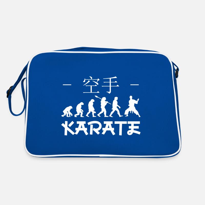 Karate. Kampfsport. Karate Karateka Geschenkidee Retro Tasche