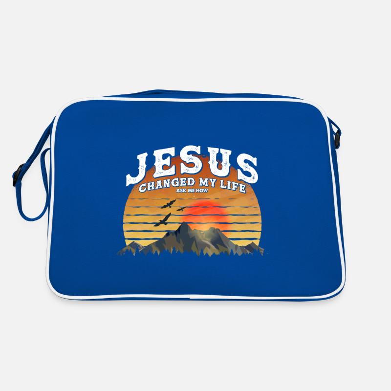 Jésus a changé ma vie parce que Jésus est mon Sauveur et non Sac Retro