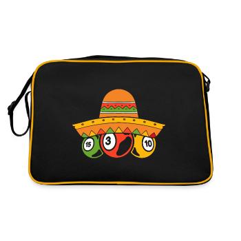 Jeu de bingo BAlls Bingo - Sac Retro - noir/or - Dos