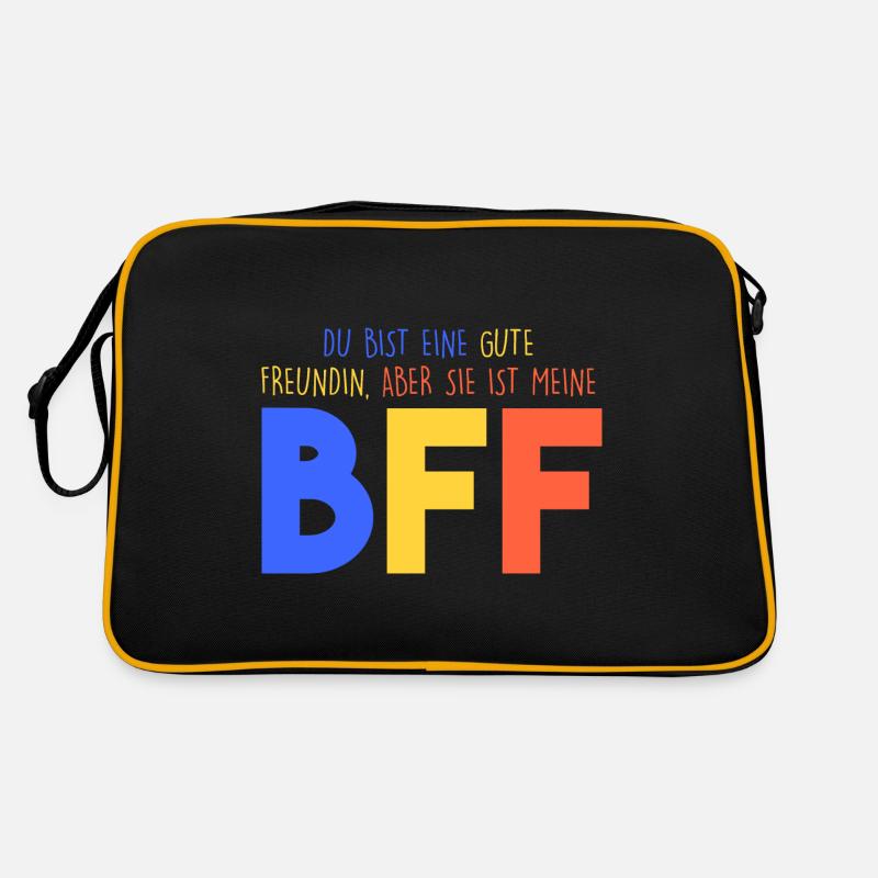 aber sie ist meine BFF Retro Tasche