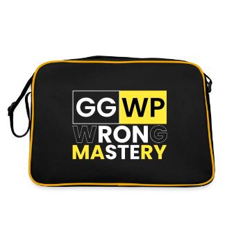 gg WP, faux championnat... - Sac Retro - noir/or - Dos