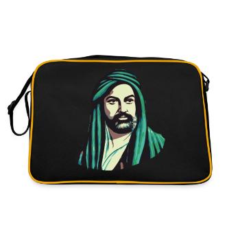 Expressive: Hz. Ali Design - Retro Bag - black/gold - Back