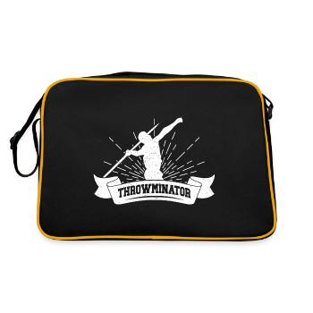 Track Athletics Throwminator Track And Field - Retro Bag - black/gold - Back