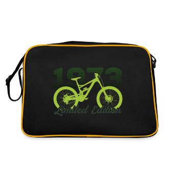 1973 Édition limitée VTT Bike Bike Bike - Sac Retro - noir/or - Dos