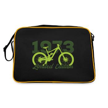 1973 Édition limitée VTT Bike Bike Bike - Sac Retro - noir/or - Dos