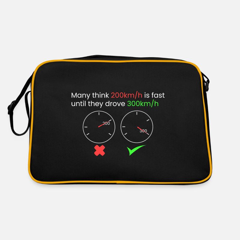 Quand 200 km/h c’est lent... Sac Retro
