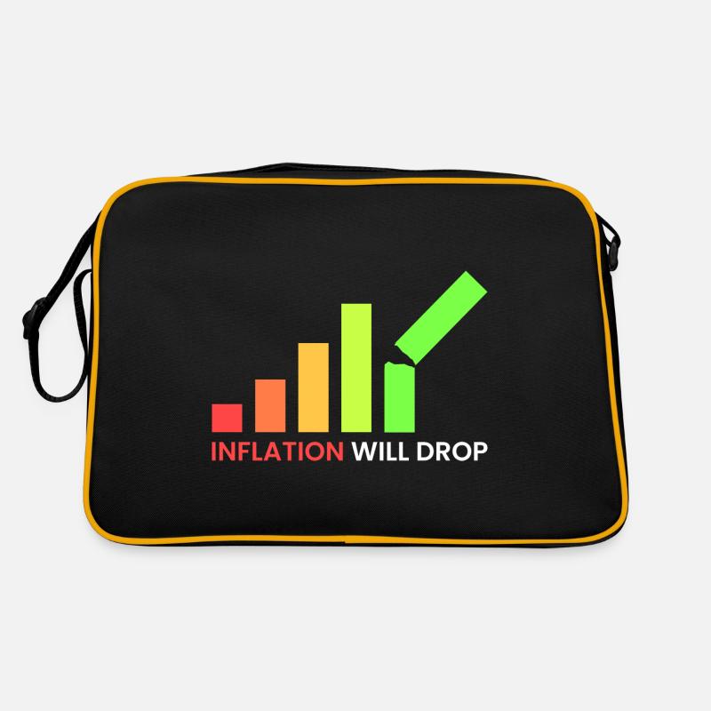 inflation will fall Retro Bag