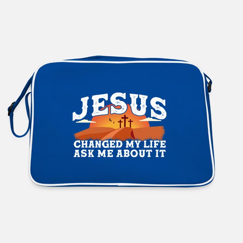 Jésus a changé ma vie, Waymaker 1 Croix 3 clous 4 Sac Retro