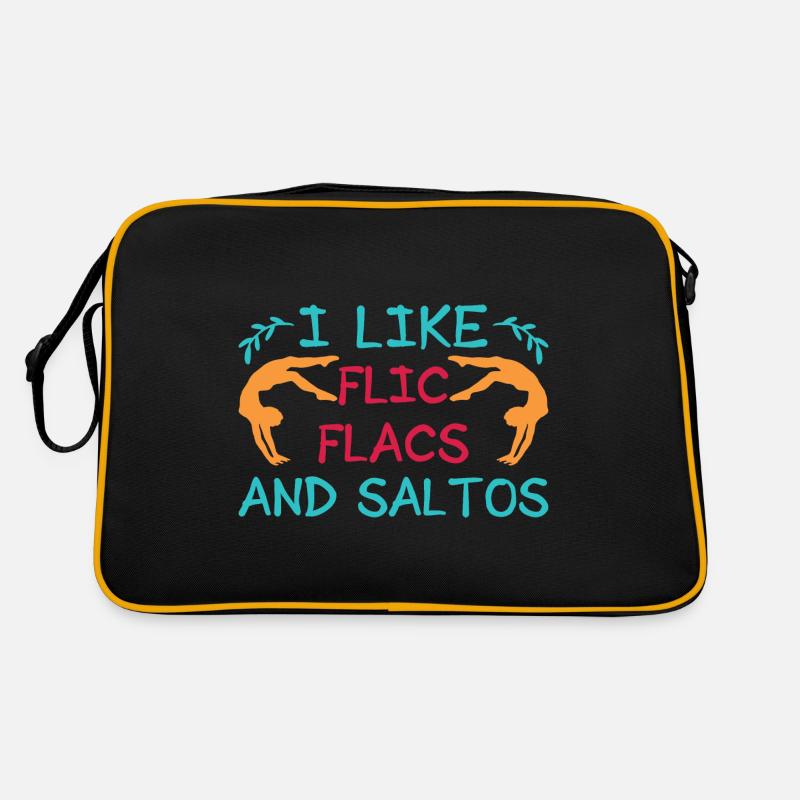 J’aime Flic Flacs & Saltos Circus Performer Gift Sac Retro