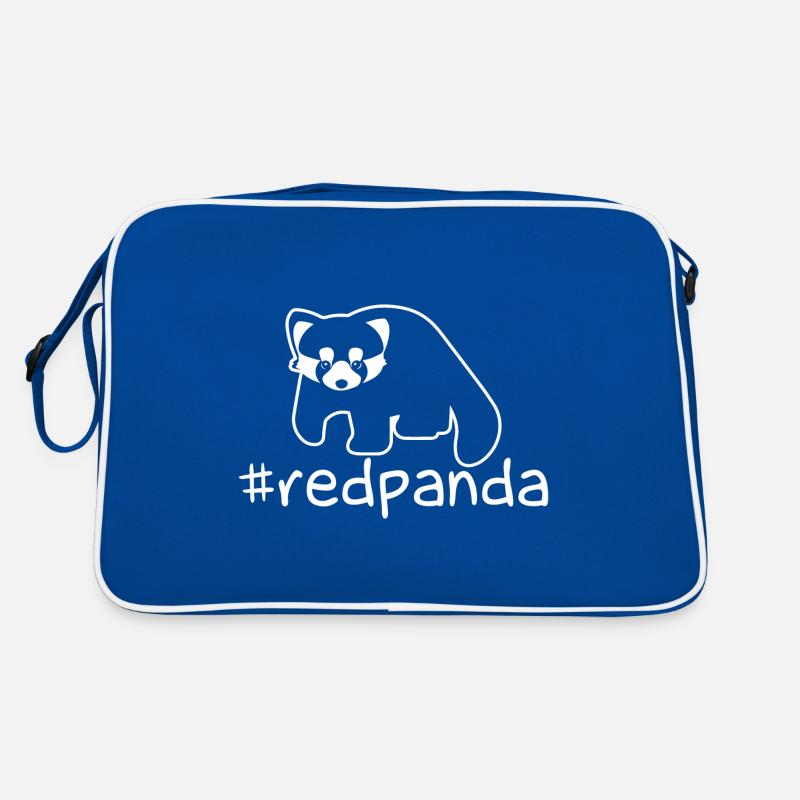 Funny Red Panda Hashtag Retro Bag