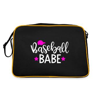 Baseball Babe - Retro Bag - black/gold - Back