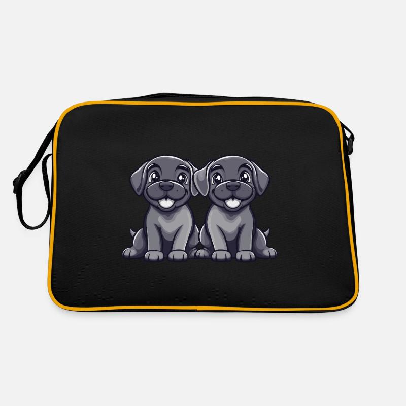 Mastiff Dog Comic Retro Bag